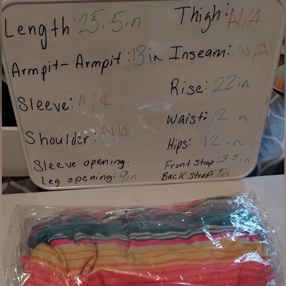 Cat & Jack Girls Size XL Speedo Swimsuit Swim One Piece Youth Multicolor Strip - Picture 14 of 14